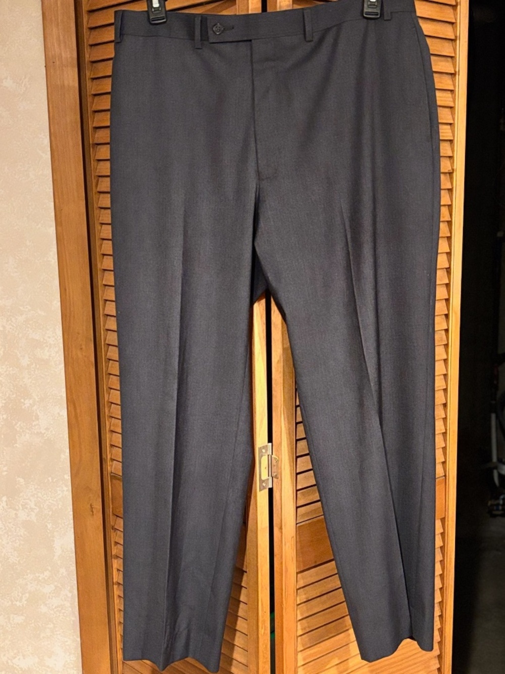 Lauren Ralph Lauren Mens Dress Pants 38x32 Gray Old Money Preppy Pleated Slacks